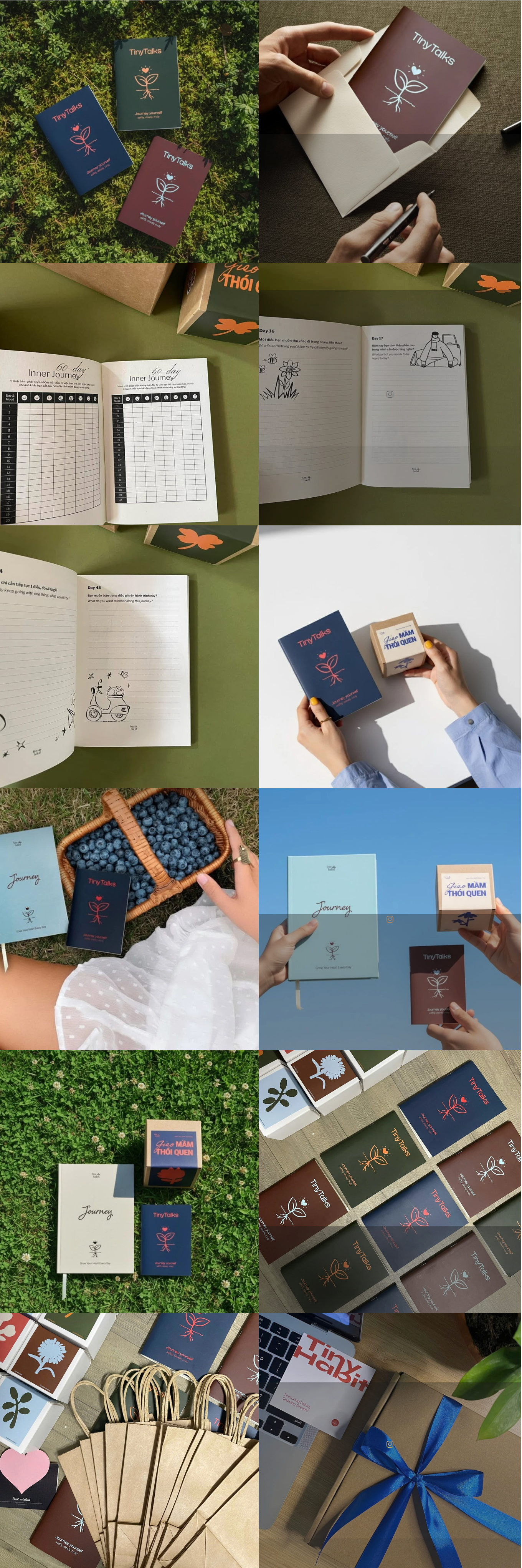 Chi tiết nội dung sổ Nhật ký 60 Days TinyTalk